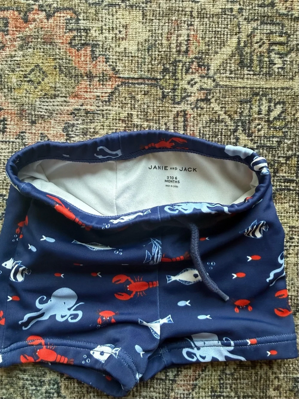 Janie & Jack shortie swim shorts